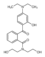 2-(4-(diethylamino)-2-hydroxybenzoyl)-N,N-bis(2-hydroxyethyl)benzamide_682349-21-9
