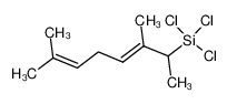 Trichloro-((E)-1,2,6-trimethyl-hepta-2,5-dienyl)-silane_68260-28-6