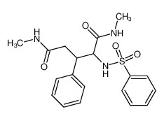 2-Benzolsulphonamido-3-phenyl-N,N'-dimethylglutaramid_68260-46-8