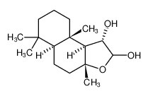 (1S,3aR,5aS,9aS,9bS)-3a,6,6,9a-tetramethyldodecahydronaphtho[2,1-b]furan-1,2-diol_682744-09-8