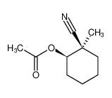 Cyclohexanecarbonitrile, 2-(acetyloxy)-1-methyl-, (1R,2R)-_682746-82-3