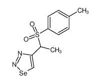 4-[1-(toluene-4-sulfonyl)-ethyl]-[1,2,3]selenadiazole_68275-88-7