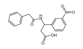 3-(3-nitrophenyl)-3-phenylacetyl-aminopropionic acid_682758-96-9