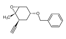(1S,2S,4R,6R)-4-Benzyloxy-2-ethynyl-1-methyl-7-oxa-bicyclo[4.1.0]heptane_682774-68-1