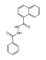 N-benzoyl-N'-[1]naphthoyl-hydrazine_6828-56-4