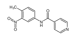 N-(4-Methyl-3-nitro-phenyl)-isonicotinamide_68280-13-7