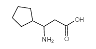 3-amino-3-cyclopentylpropanoic acid_682804-23-5