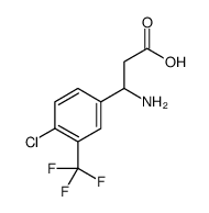 3-amino-3-[4-chloro-3-(trifluoromethyl)phenyl]propanoic acid_682804-35-9