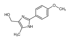 [2-(4-Methoxy-phenyl)-5-methyl-1H-imidazol-4-yl]-methanol_68283-62-5