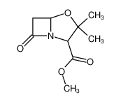 3,3-dimethyl-7-oxo-4-oxa-1-aza-bicyclo[3.2.0]heptane-2-carboxylic acid methyl ester_68290-29-9