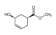 3-Cyclohexene-1-carboxylic acid, 5-hydroxy-, methyl ester, (1S,5S)-_68295-80-7