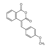 (Z)-4-(4-methoxybenzylidene)[2]benzopyran-1,3(4H)-dione_68306-00-3
