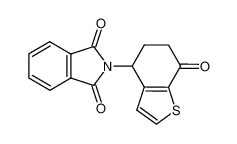 2-(7-oxo-4,5,6,7-tetrahydro-benzo[b]thiophen-4-yl)-isoindole-1,3-dione_68306-68-3