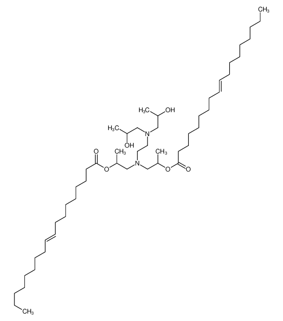 1-[2-[bis(2-hydroxypropyl)amino]ethyl-[2-[(Z)-octadec-9-enoyl]oxypropyl]amino]propan-2-yl (Z)-octadec-9-enoate_68310-10-1