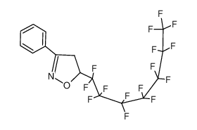 5-pentadecafluoroheptyl-3-phenyl-4,5-dihydro-isoxazole_68318-75-2