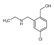 [4-chloro-2-(ethylamino-methyl)-phenyl]-methanol_683195-34-8
