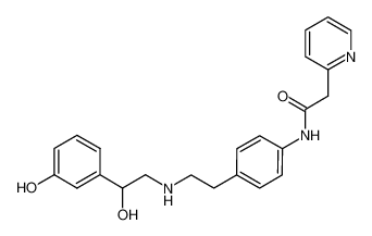 4'-(2-{[2-hydroxy-2-(3-hydroxyphenyl)ethyl]amino}ethyl)-2-(2-pyridyl)acetanilide_683201-74-3