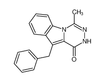 [1,2,4]Triazino[4,5-a]indol-1(2H)-one, 4-methyl-10-(phenylmethyl)-_683206-78-2
