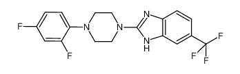 2-(4-(2,4-difluorophenyl)piperazin-1-yl)-6-(trifluoromethyl)-1H-benzo[d]imidazole_683244-82-8