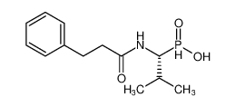 ((R)-2-methyl-1-(3-phenylpropanamido)propyl)phosphinic acid_683247-29-2