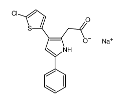 sodium 2-(3-(5-chlorothiophen-2-yl)-5-phenyl-1H-pyrrol-2-yl)acetate_683252-66-6