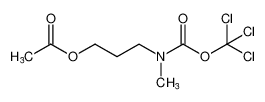 Carbamic acid, [3-(acetyloxy)propyl]methyl-, trichloromethyl ester_683272-66-4