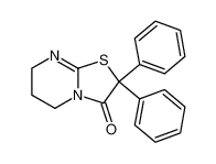 5H-Thiazolo[3,2-a]pyrimidin-3(2H)-one, 6,7-dihydro-2,2-diphenyl-_683273-01-0