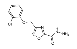 3-[(2-Chlorophenoxy)methyl]-1,2,4-oxadiazole-5-carbohydrazide_683274-55-7