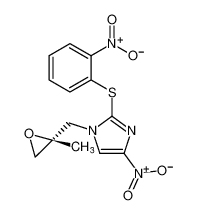 (R)-1-((2-methyloxiran-2-yl)methyl)-4-nitro-2-((2-nitrophenyl)thio)-1H-imidazole_683276-52-0