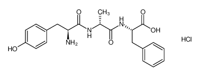 L-tyrosyl-D-alanyl-L-phenylalanine hydrochloride_683277-78-3