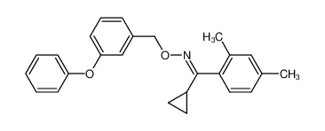 Cyclopropyl-(2,4-dimethyl-phenyl)-methanone O-(3-phenoxy-benzyl)-oxime CAS:68358-50-9 manufacturer & supplier