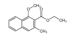 2-Naphthalenecarboxylic acid, 1-methoxy-3-methyl-, ethyl ester_68376-17-0