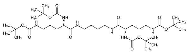 2,8,13,19-Tetraazaeicosanedioic acid,6,15-bis[[(1,1-dimethylethoxy)carbonyl]amino]-7,14-dioxo-,bis(1,1-dimethylethyl) ester, (6S,15S)-_683773-45-7
