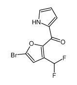 Methanone, [5-bromo-3-(difluoromethyl)-2-furanyl]-1H-pyrrol-2-yl-_683787-15-7
