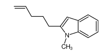 1-methyl-2-pent-4-enylindole_683799-95-3