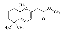 methyl 2-(5,5,8a-trimethyl-5,6,7,8-tetrahydro-1(8aH)-benzopyranyl)acetate_68380-16-5