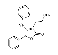 2(5H)-Furanone, 5-phenyl-4-(phenylseleno)-3-propyl-_683805-55-2