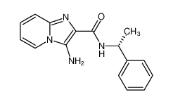 Imidazo[1,2-a]pyridine-2-carboxamide, 3-amino-N-[(1R)-1-phenylethyl]-_683810-09-5