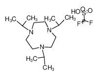 1,4,7-triisopropyl-1,4,7-triazonane trifluoromethanesulfonate_683812-55-7