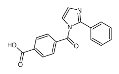 4-(2-phenylimidazole-1-carbonyl)benzoic acid_68391-21-9
