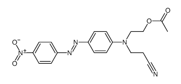 3-[[2-(acetyloxy)ethyl][4-[(4-nitrophenyl)azo]phenyl]amino]propiononitrile_68391-42-4