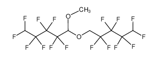 1H,5H-octafluoro-1-methoxy-1-(1H,1H,5H-octafluoro-pentyloxy)-pentane_684-64-0