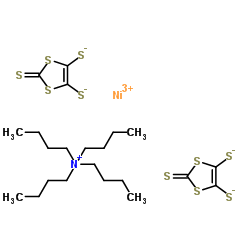 Tetrabutylammonium Bis(1,3-dithiole-2-thione-4,5-dithiolato)nickel(III) Complex_68401-87-6