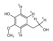 1,1-Dideutero-1-hydroxy-2(2,5,6-trideutero-vanil)-ethan_68408-05-9