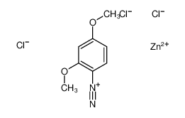 zinc,2,4-dimethoxybenzenediazonium,trichloride_68413-58-1