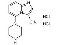 3-methyl-5-(piperazin-1-yl)imidazo[1,2-a]pyridine dihydrochloride_684222-88-6