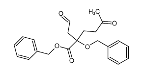 Benzyl-2-benzyloxy-5-oxo-2-(2-oxoethyl)hexanoat_68423-61-0