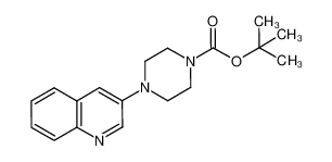 tert-butyl-4-(quinolin-3-yl)piperazine-1-carboxylate_684250-01-9