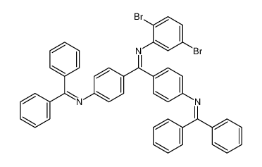 {Bis-[4-(benzhydrylidene-amino)-phenyl]-methylene}-(2,5-dibromo-phenyl)-amine_684288-79-7
