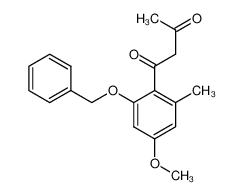 2-Benzyloxy-4-methoxy-6-methylbenzoylaceton_68436-75-9